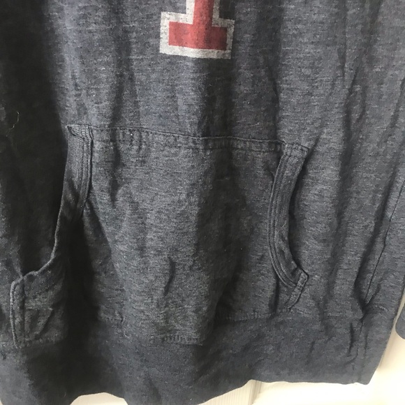 TEXAS RANGERS PULLOVER HOODIE WOMENS SZ L WRIGHT & DITSON - Picture 4 of 5